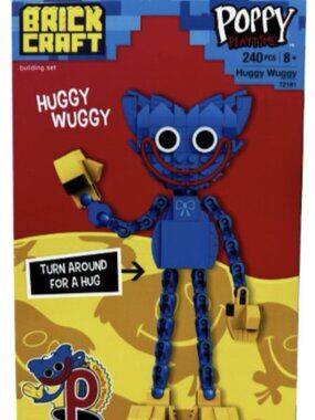 Brickcraft Poppy Playtime Huggy Wuggy Building Set 240pc